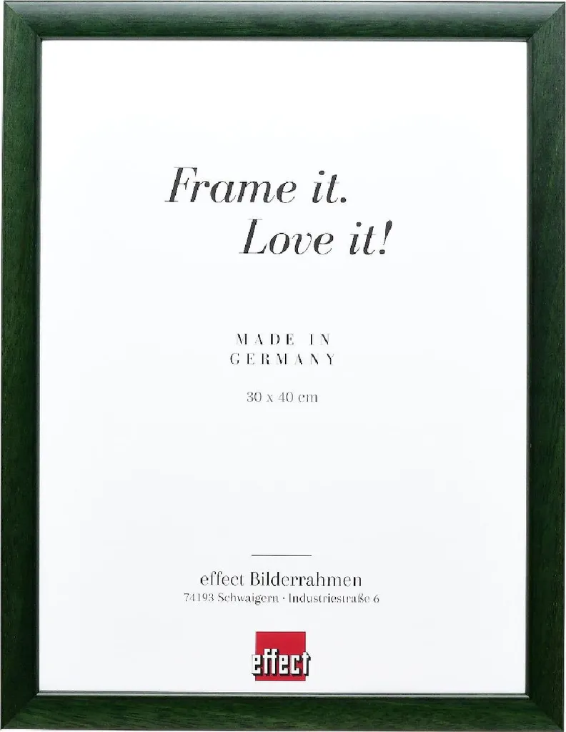 Cornice Professionale Profil 43 Legno Tannengrün 20x28 cm | Alta Resa