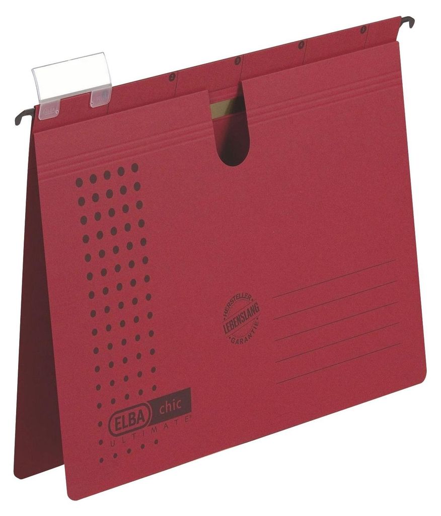 ELBA Hängehefter chic ULTIMATE 100552110 DIN A4 rt 5 St./Pack.