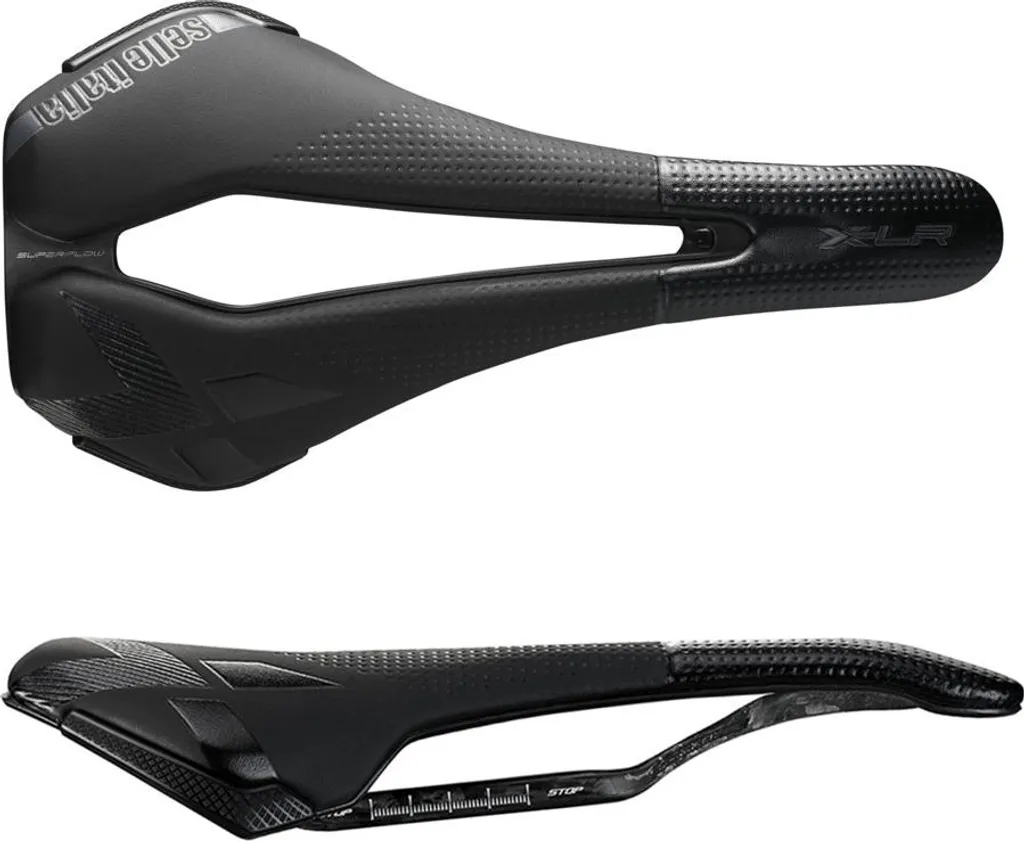 Selle Italia X-LR Superflow S3 Kit Carbone - Idéale pour VTT Cross-Country