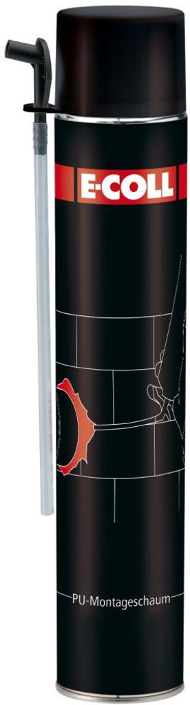 E-Coll PolyurethanMontageschaum 750ml (MDI-haltig) , 4317784150798