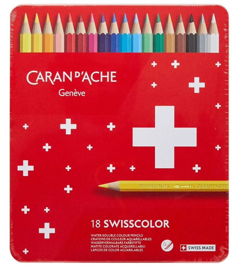 Caran d-Ache Swisscolor Aquarel 18's Produktbild 