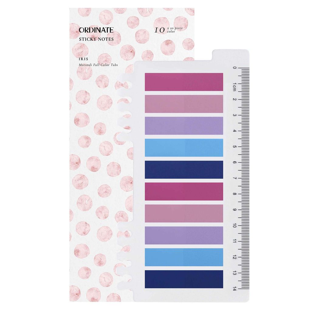 Ordinate-Iris | Sticky Tabs | Book Tabs | Haftnotizen | Annotating Tabs | Klebezettel Klein | Pagemarker | Sticky Notes