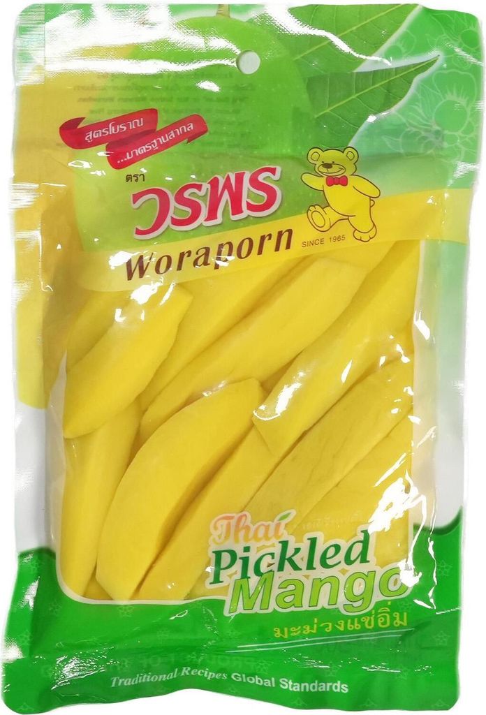 Woraporn Eingelegte Mangos in Stücken 300g Produktbild 