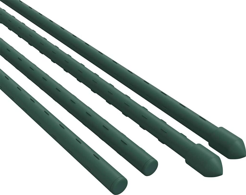 vidaXL Pflanzensttzen 30 Stk. Grn 150 cm Stahl Rankhilfen