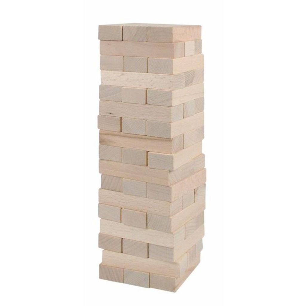 Woody Tower ''Tonny'' - blocchi di legno naturale Immagine del prodotto 