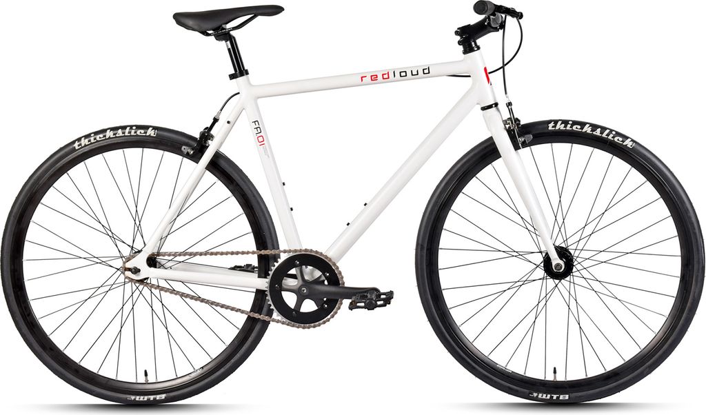 REDLOUD Fixie 28 Zoll FA.01 weiß Rahmenhöhe 58 cm Damen Produktbild 1