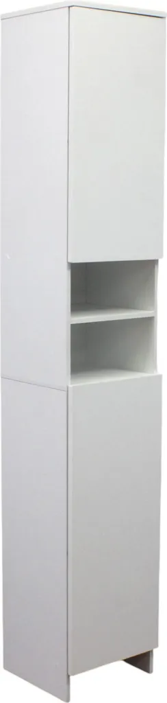 Mobile Bagno Salvaspazio Milani Home - Colonna Bianca 28,5 cm Stretta