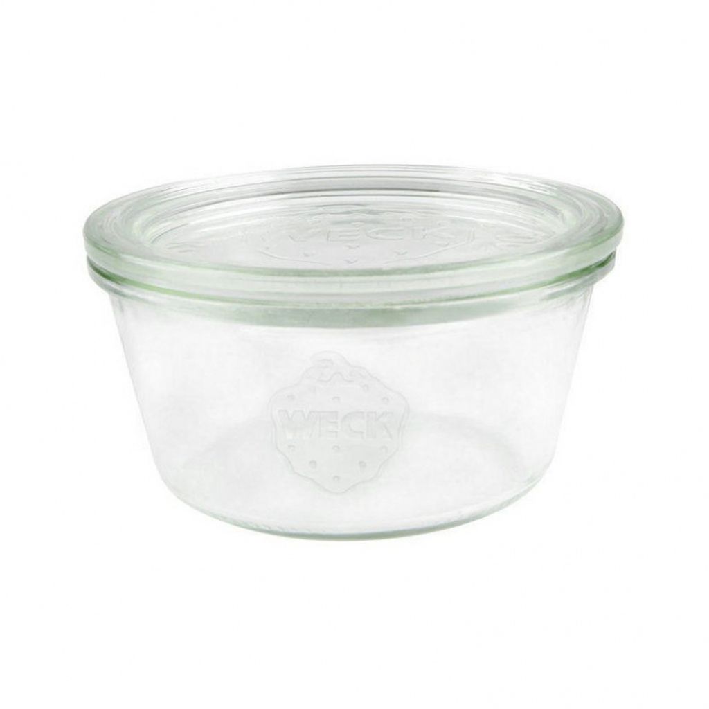Weck MOLD Kochgläser mit Deckel 290 ml, Durchmesser 100 mm, 6 Stück