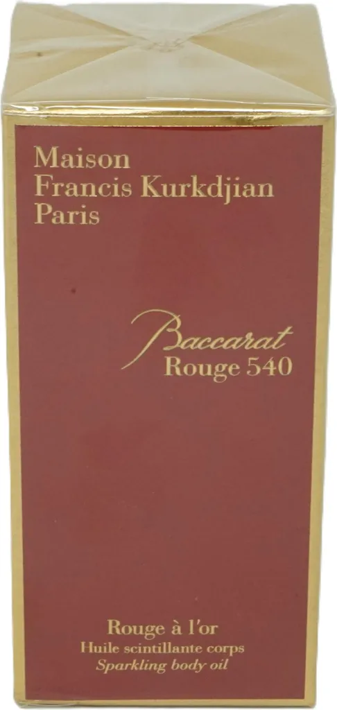 Maison Francis Kurkdjian Baccarat Rouge 540 Huile Corps Scintillante 200ml