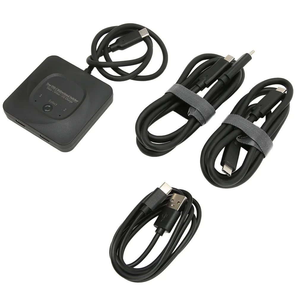 Commutatore USB C 8K: Splitter Bidirezionale Tipo C 10Gbps PD 100W