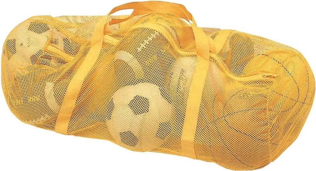 Megaform Sac en maille avec fermeture éclair et poignées de transport