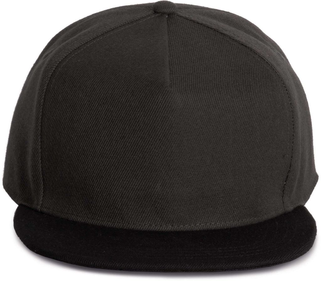 K-Up Herren Kappe Snapback Cap Sommer Cap Basecap Baseball Cap Mütze, Größe:U, Farbe:Dark Grey/Black