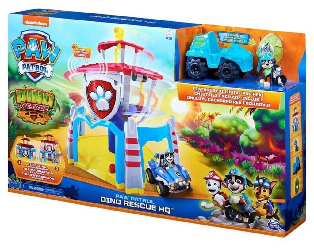 PAW Patrol Dino Rescue Hauptquartier-Spielset mit Produktbild 