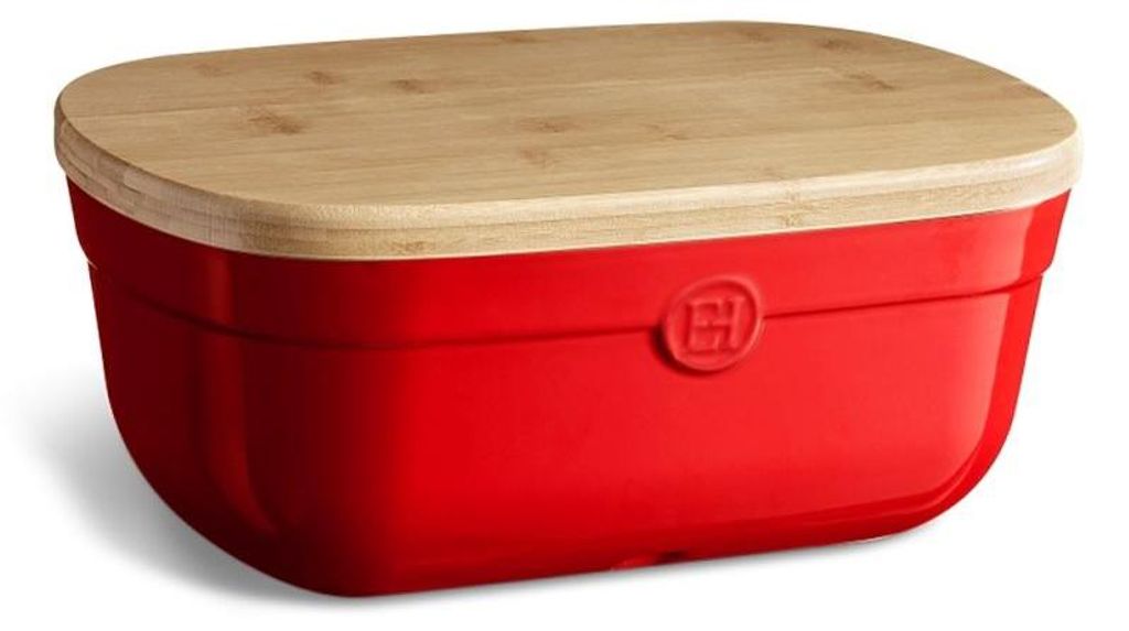 EMILE HENRY Brotkasten mit Holzdeckel/Schneidbrett Grand Cru EH 8750 34 3289313487754