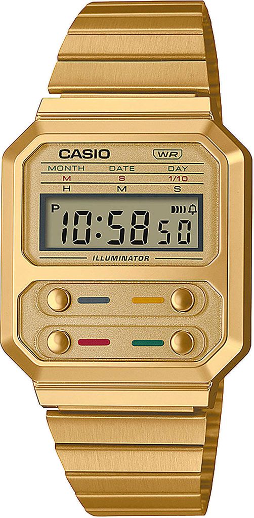 Casio Digitaluhr Armbanduhr Vintage A100WEG-9AEF Produktbild 