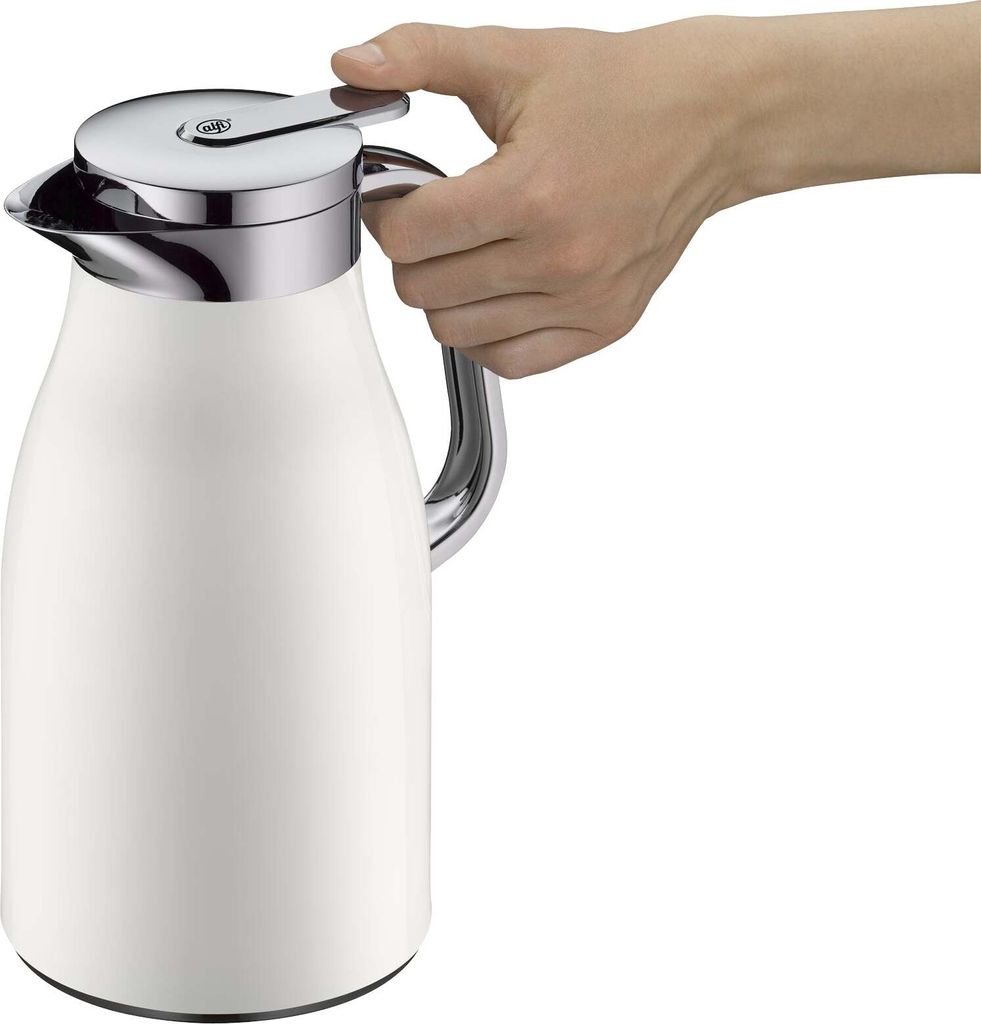 alfi Isolierkanne SKYLINE 1,5 Liter coconut white mat Produktbild 5