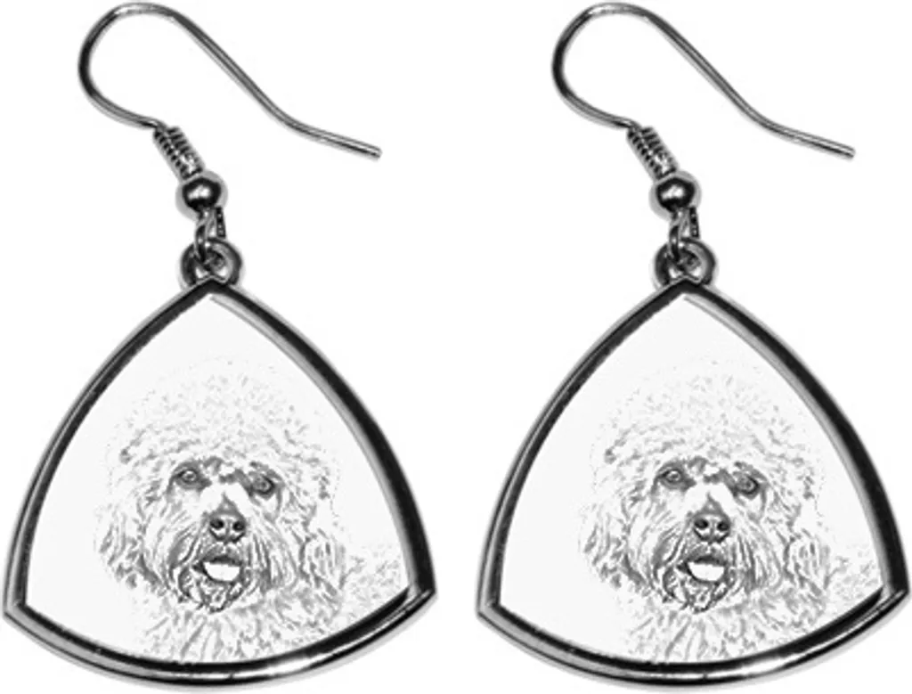 Orecchini Pendenti Dandie Dinmont Terrier - Design Esclusivo Art-Dog