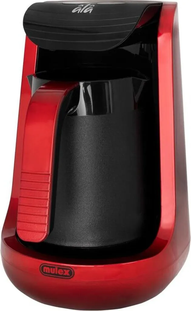 Mulex 1L Rosso: La Magia del Caffè Espresso Elettrico 4 Tazze
