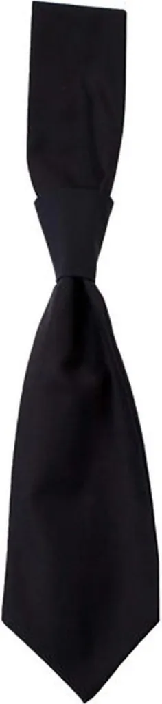 Cravatta Messina CG Workwear Nera 01360-01 - Lavaggio 95°C e No-Stiro