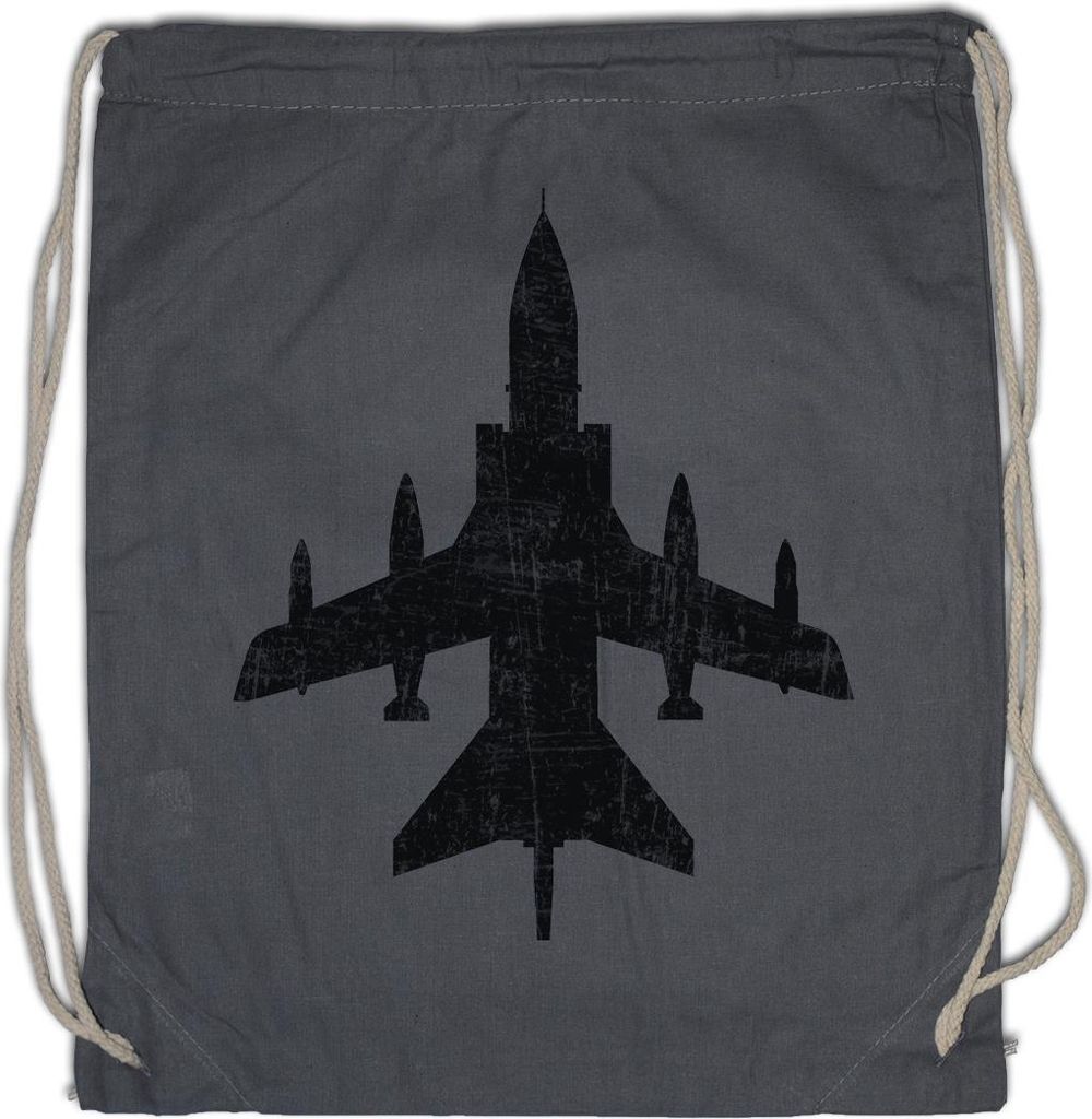 Urban Backwoods Jet IV Silhouette, Turnbeutel, Farbe: Grau