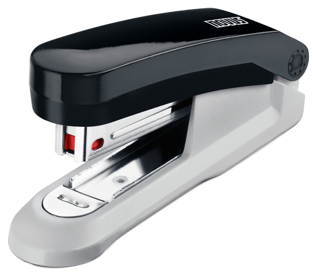 NOVUS Heftgerät E15 020-1760 15Blatt Metall/Kunststoff sw/gr.