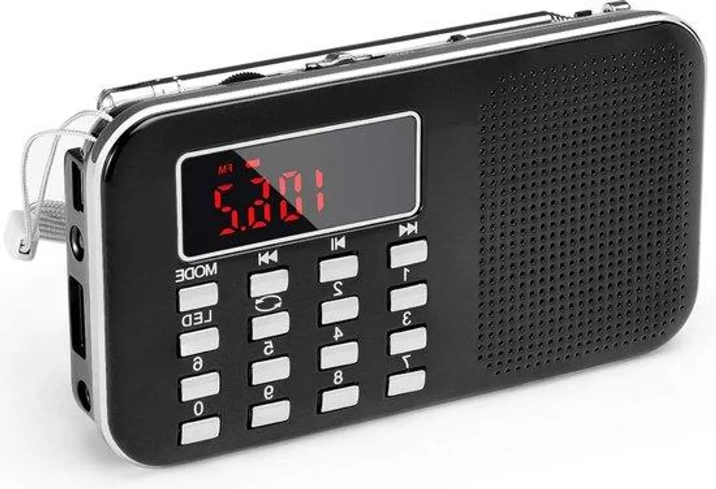 Radio AM/FM portable noire : ne restez plus dans le noir en cas de panne