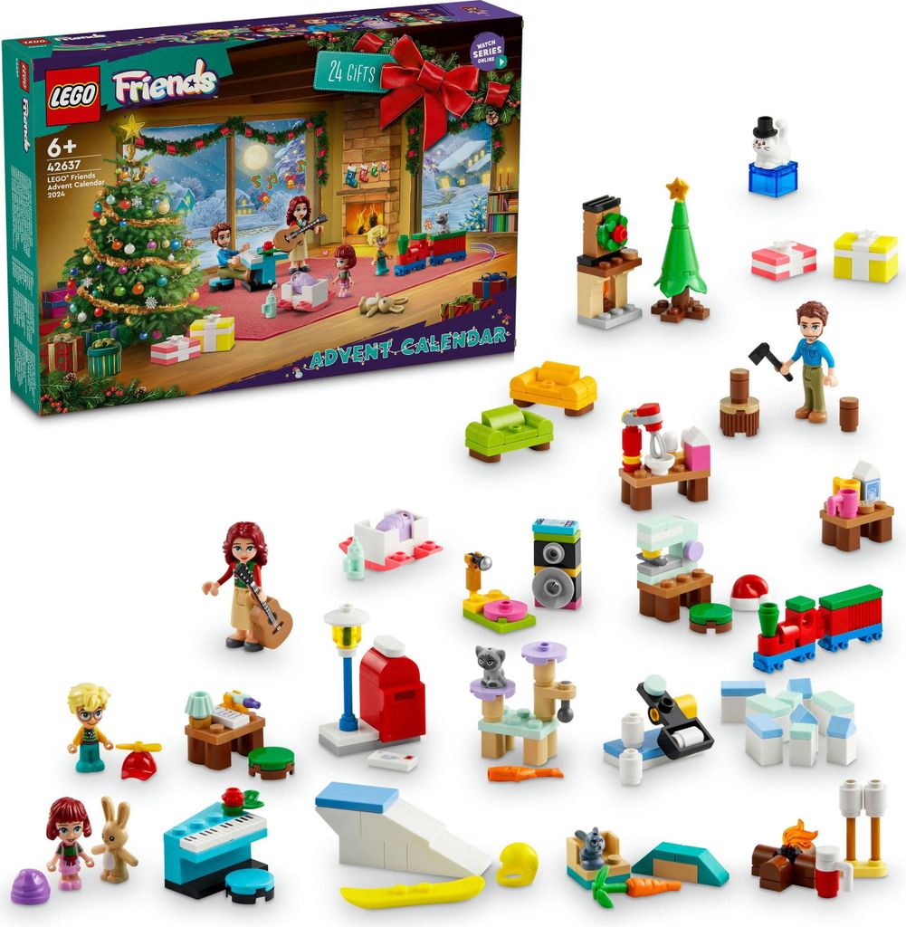 Adventný kalendár LEGO® Friends 2024 42637 Obrázok produktu 
