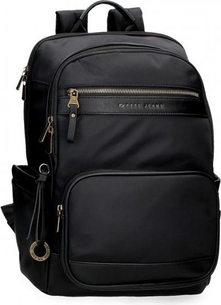 Pepe Jeans Morgan Schwarz - Laptop-Rucksack 15", 7922431