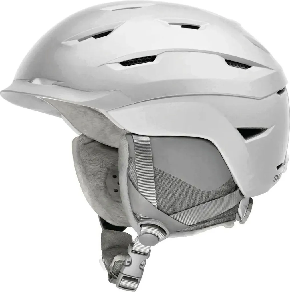 Smith Liberty Casque de Ski Blanc 55-59 cm - Protection MIPS Durable