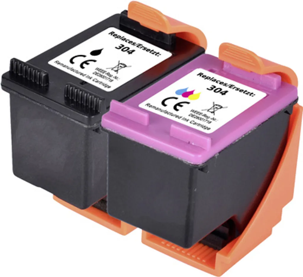 Cartucce Renkforce Compatibili HP 304 (3JB05AE) Multipack Nero e Colori