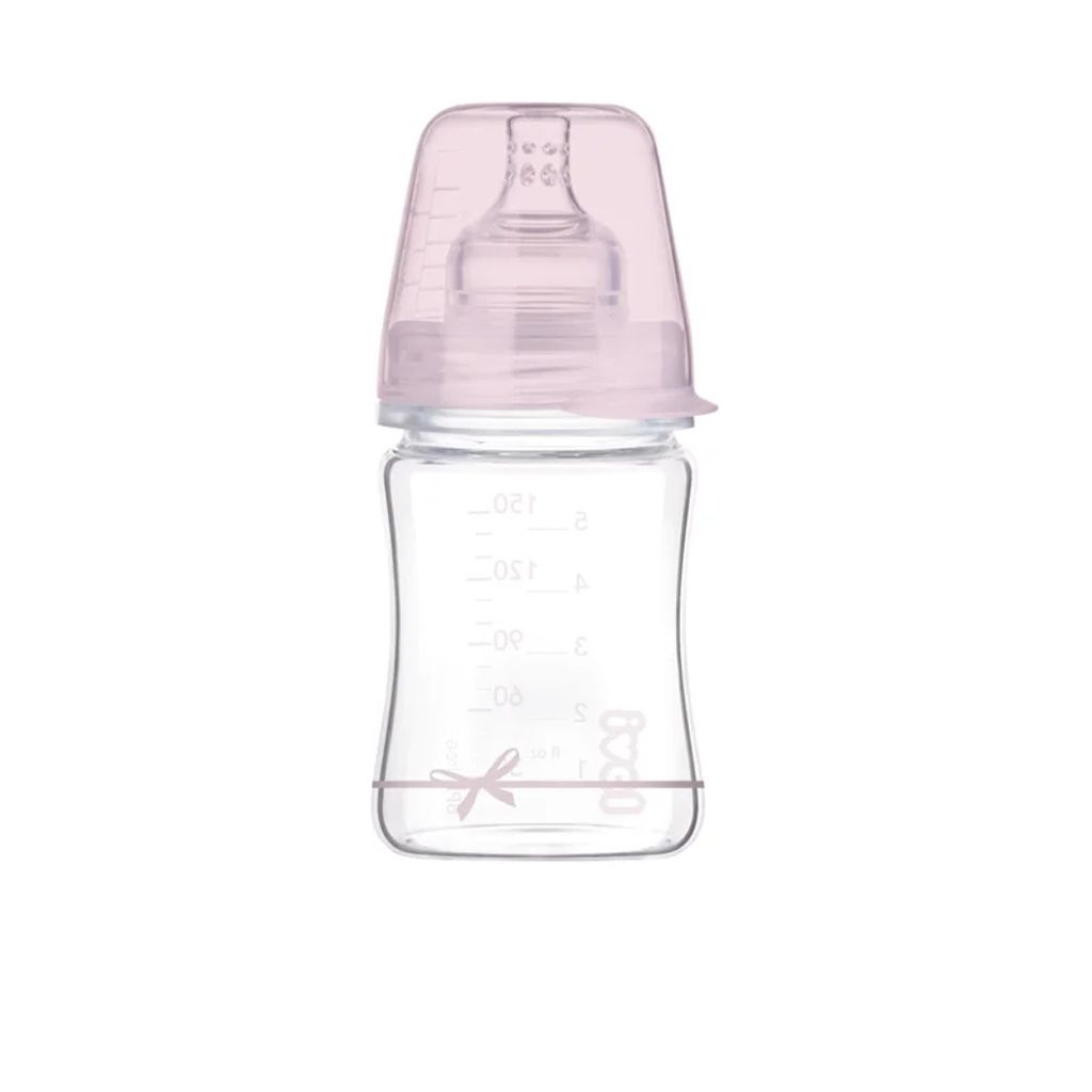 LOVI Glas-Babyflasche Diamond Glass Baby Shower Girl 150 ml 74/104girl