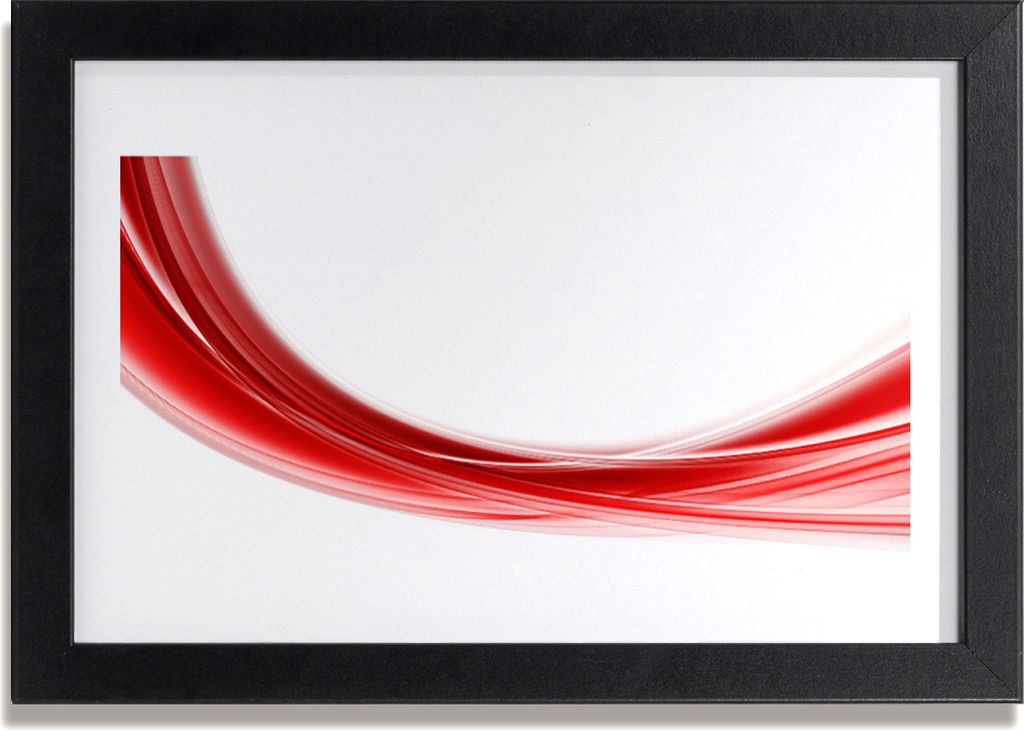 Bild 30x20 MDF-Rahmen Wandkunst Abstraction Graphics