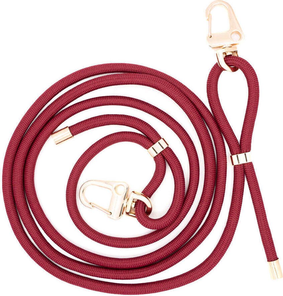 xoxo Wildhearts Handyketten - Cord - Bordeaux - Bordeaux Rot