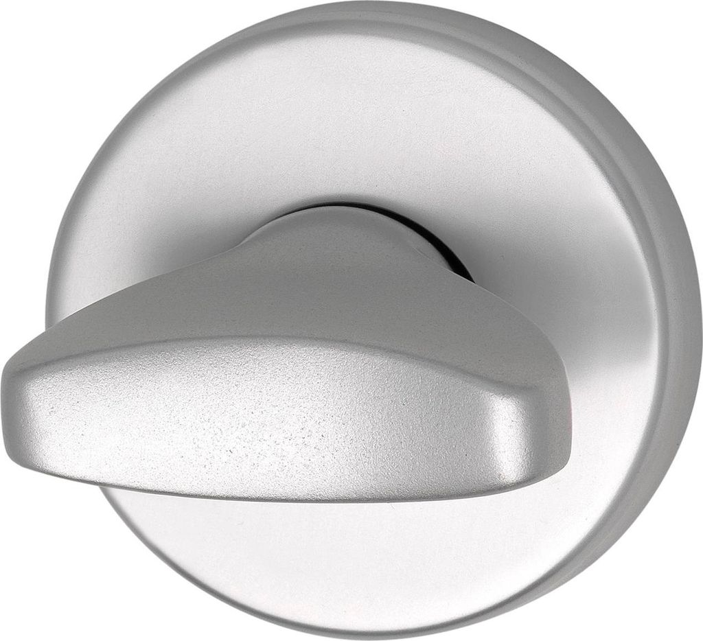 WC - Absteller WG ø 50 mm, mit Anschraubtr. A", silber eloxiert WG D70, 1 Stück | Zubehör Türbeschläge