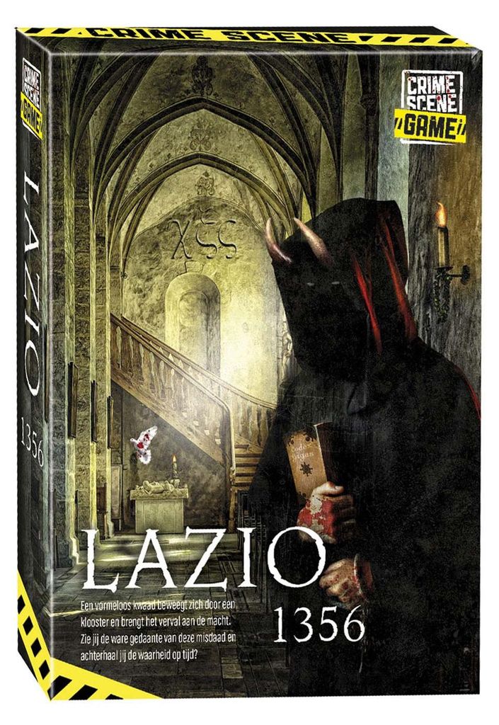 Tactic Brettspiel Crime Scene Lazio 1356 - Escape Room Spiel Erwachsene