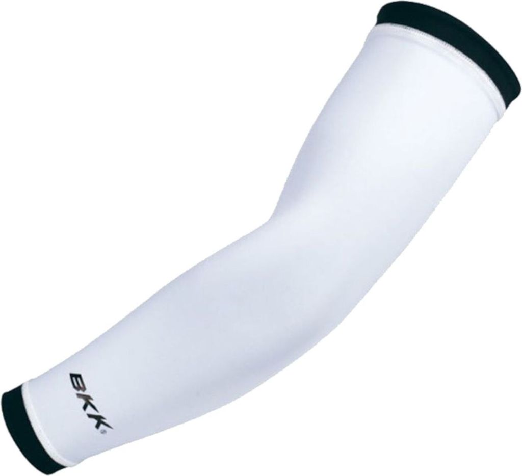 BKK Arm Sleeves White - Armlinge zum Angeln, Größe:S