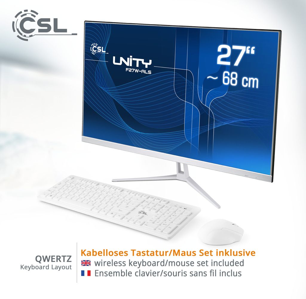 All-in-One-PC CSL Unity F27W-ALS / 2000 GB / 32 GB RAM / Produktbild 7