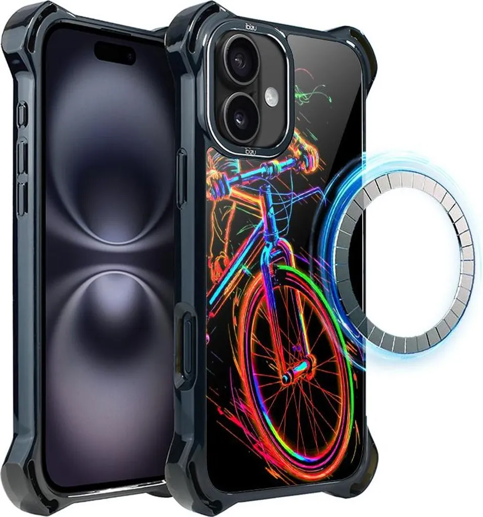 Cover iPhone 16 IBIZU DropGuard Ultra MagSafe: Protezione Reale