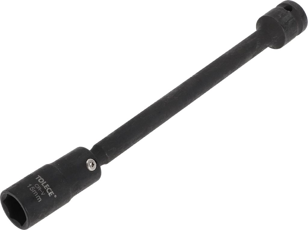 Universal 220mm Schlagschrauber Steckschlš¹ssel Langlebiges Werkzeug CR-V 1 Stš¹ck 6 Punkt 15mm fš¹r Auto Motorrad Dirtbike Reparatur 1/2 Zol...
