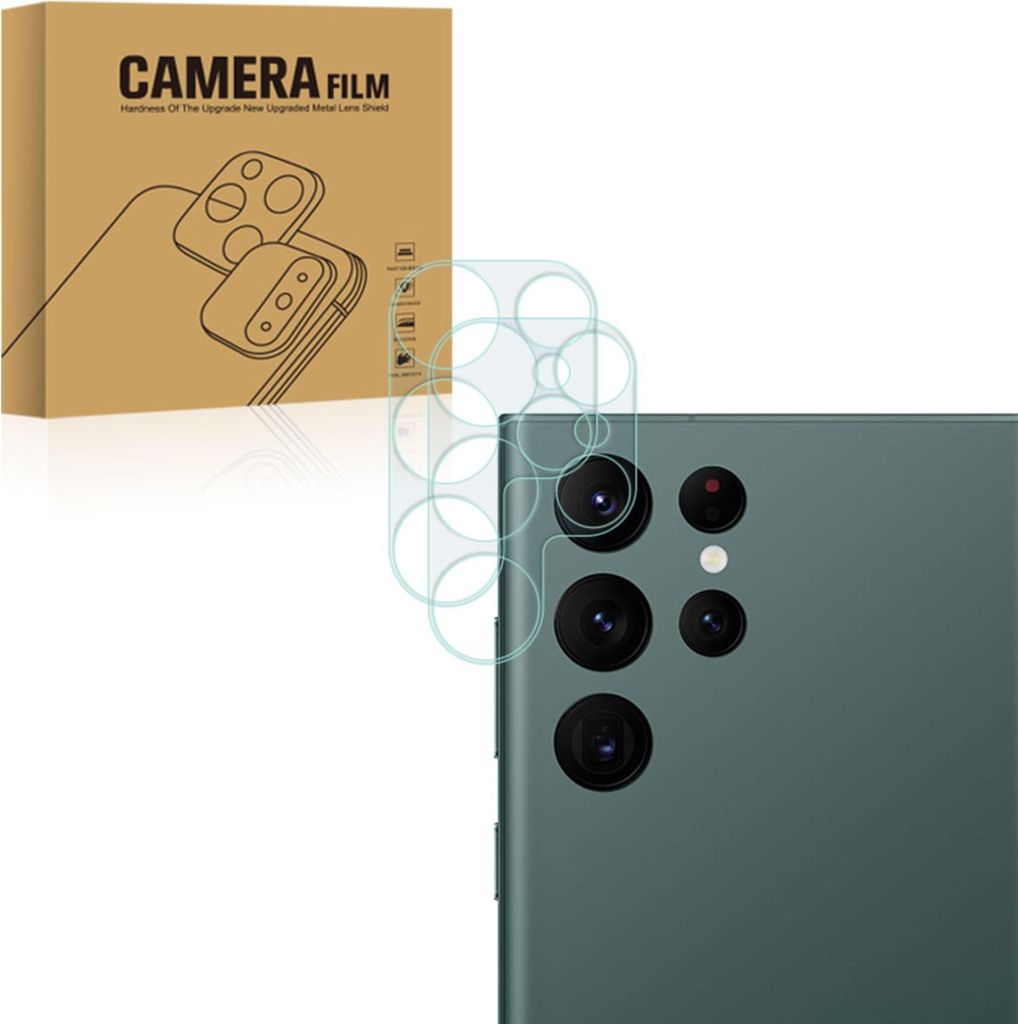 2x CELLONIC 9H Display Schutzglas kompatibel mit Samsung Galaxy S22 Ultra Handyglas Kameraglas Screen Protector Glass - Handy Schutzfolie Displaysc...