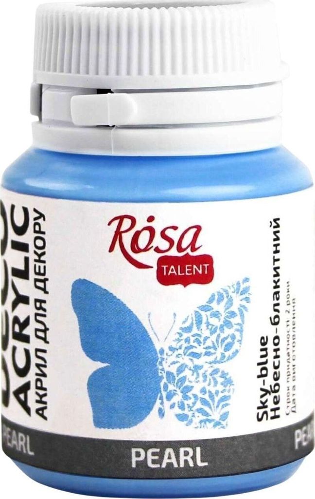 Rosa Talent Acrylfarbe 81 Sky-Blue Pearl 20 ml 1 stk