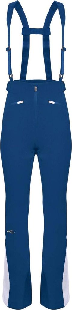 KJUS Core Embrace Pants Damen Skihose mit abnehmbaren Hosenträgern blau 40