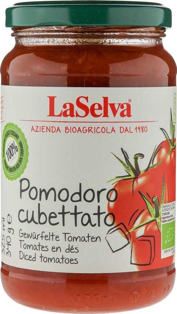 Pomodoro Cubettato - pomodori a cubetti 340g Immagine del prodotto 