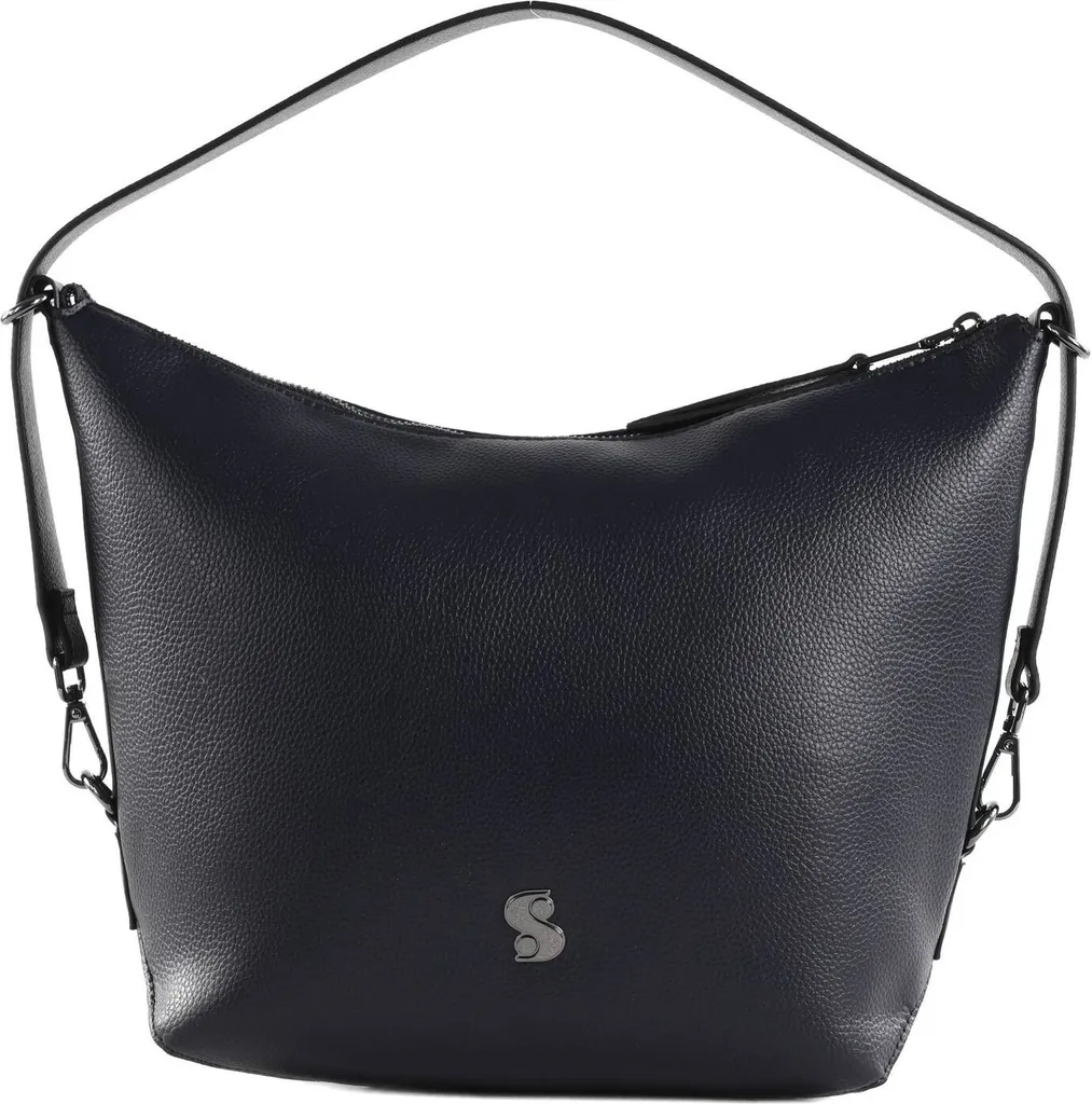 s.Oliver Shoulder Bag Blue: Essenzialità Navy per la Città