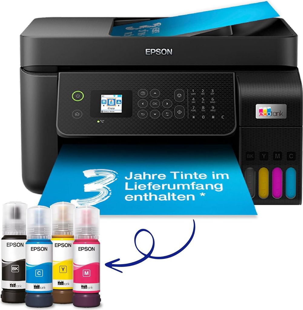 Epson EcoTank ET-4800, Tintenstrahl, Farbdruck, 5760 x 1440 Produktbild