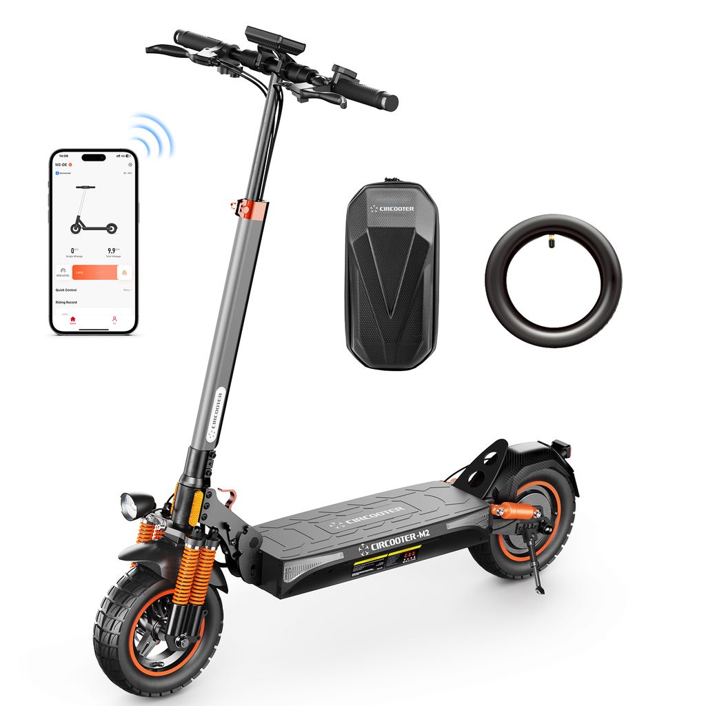 E Scooter mit Straßenzulassung 10 Zoll Offroad 80KM Produktbild 