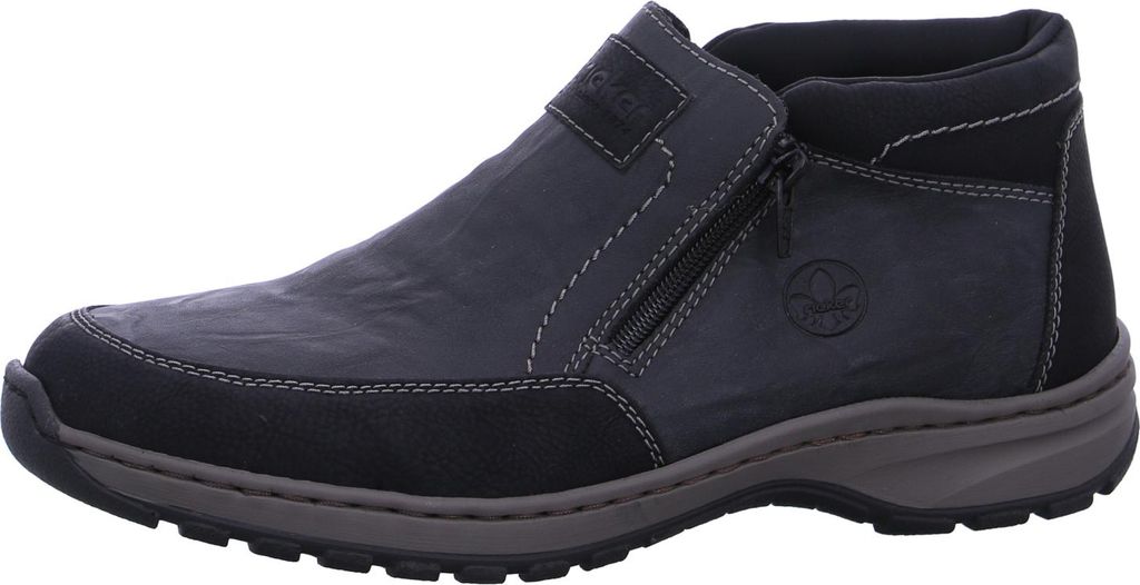 Rieker Herren Stiefeletten Warmfutter Reißverschluss Boots Produktbild 