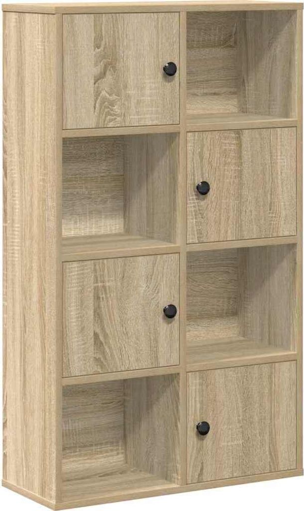 vidaXL Knihovna Sonoma dub 60x24x101,5 cm Materiál na bázi Obrázek produktu 