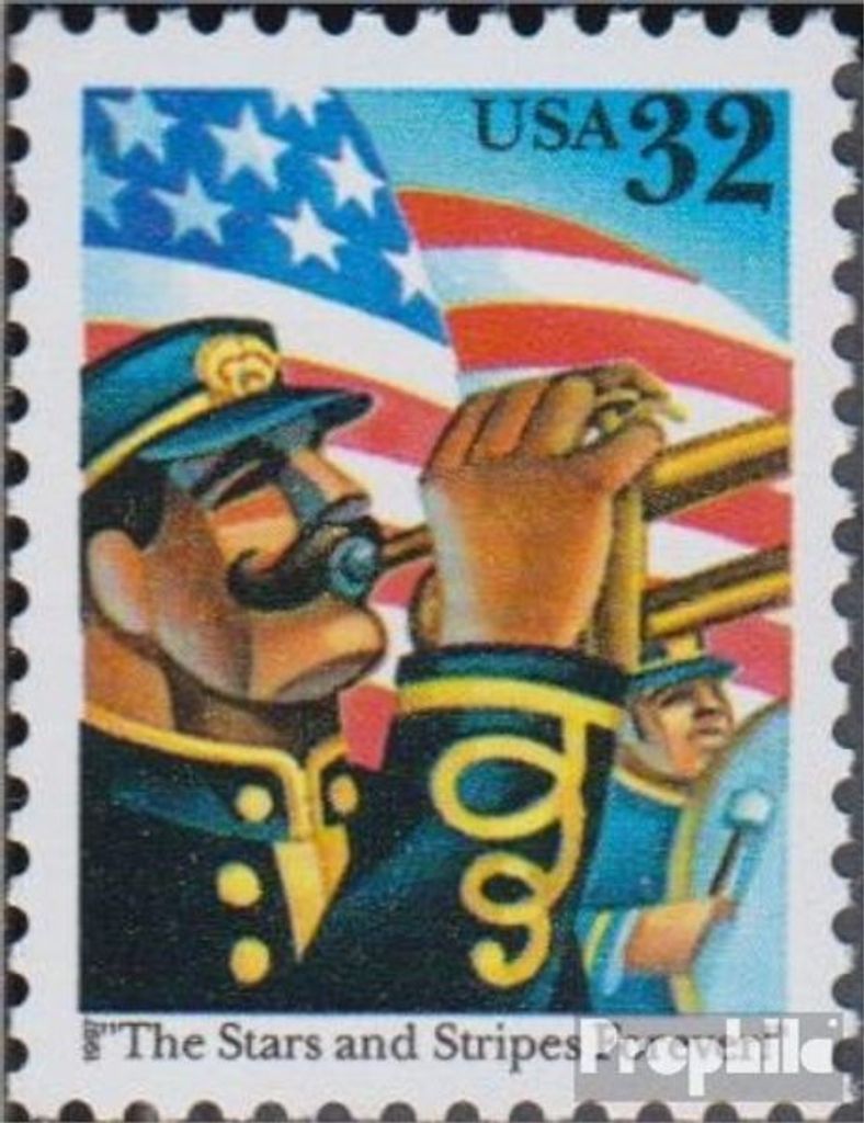 Briefmarken USA 1997 Mi 2878 (kompl.Ausg.) postfrisch Musikmarsch