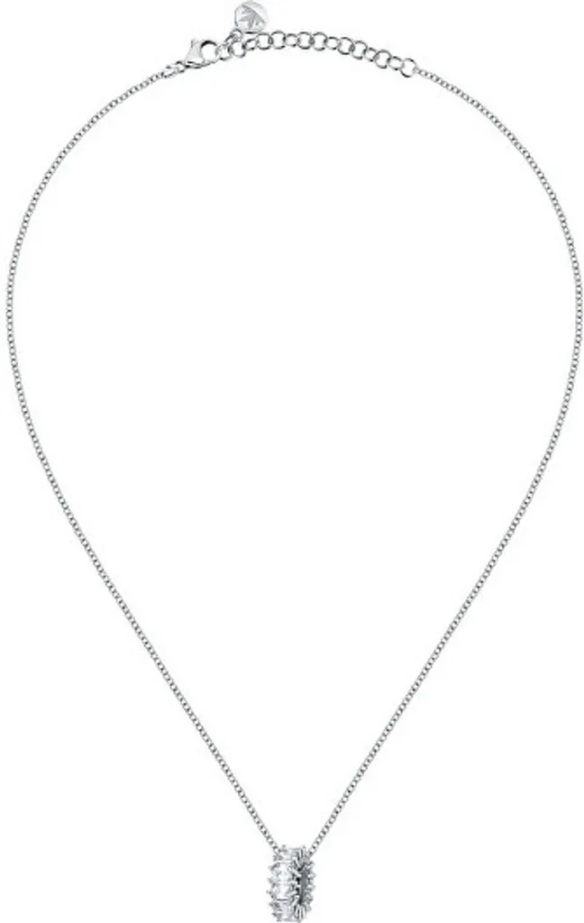 Collier Zircon Baguette SAVP02 : Bijou Éclatant sans s'oxyder